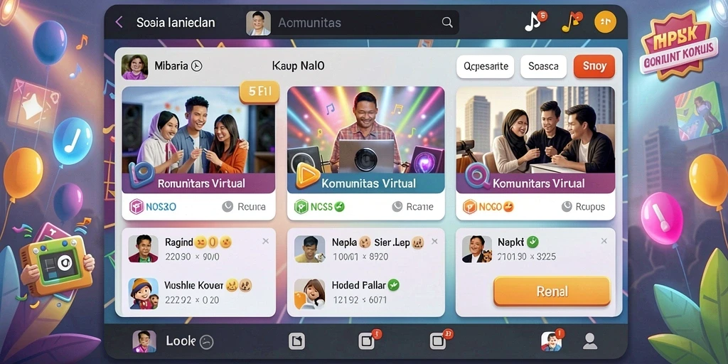 Tampilan antarmuka yang bersih dan menarik.