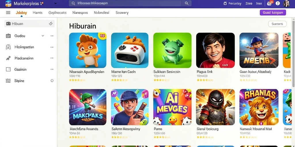 Tampilan antarmuka yang menarik dan user-friendly.