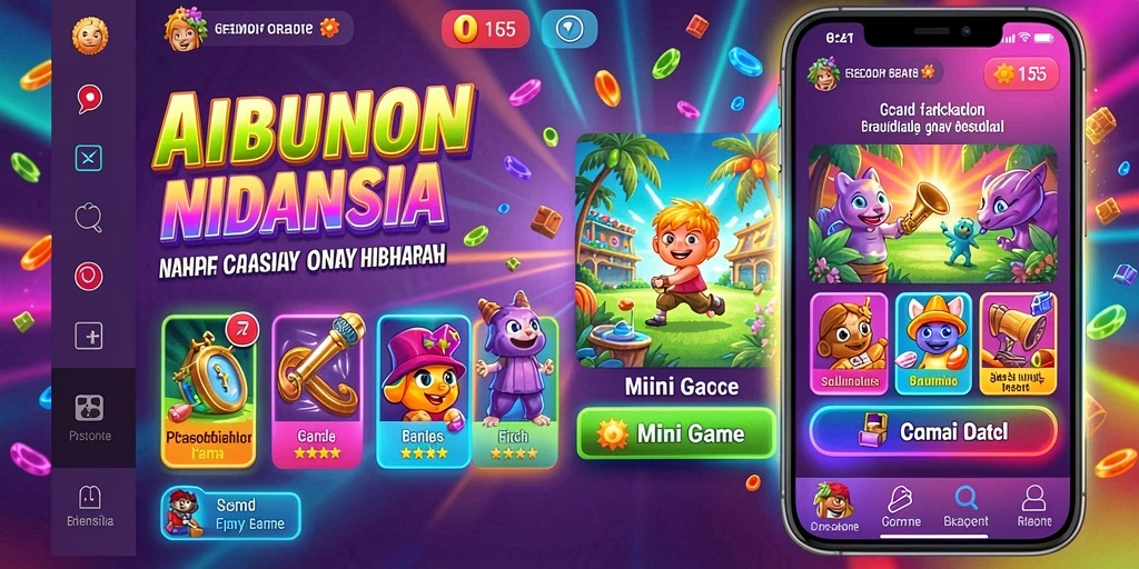 Tampilan antarmuka yang simpel dan menarik.