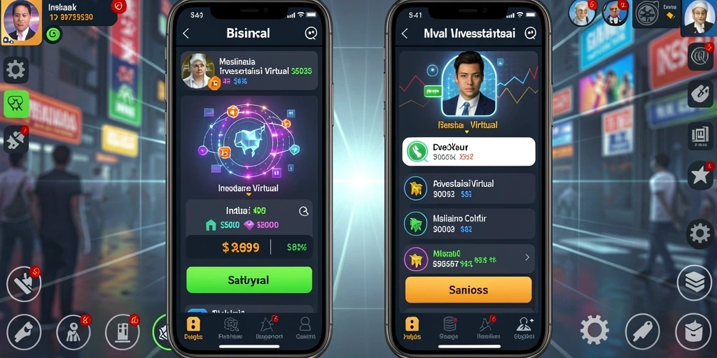 Screenshot aplikasi EMPATI138 menampilkan antarmuka yang menarik.