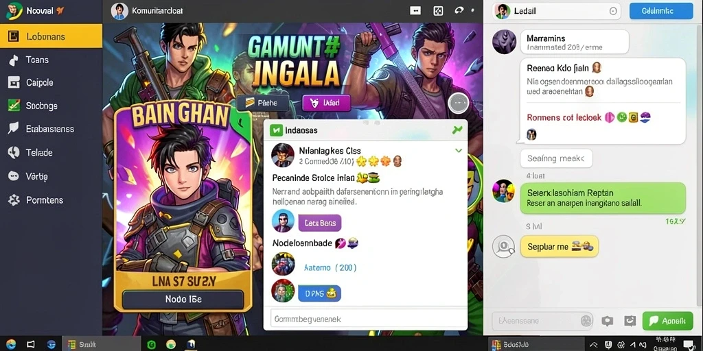 Tangkapan layar menampilkan karakter utama dalam aksi.