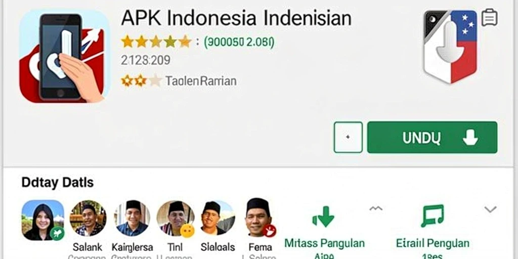 Antarmuka aplikasi yang intuitif dan menarik.