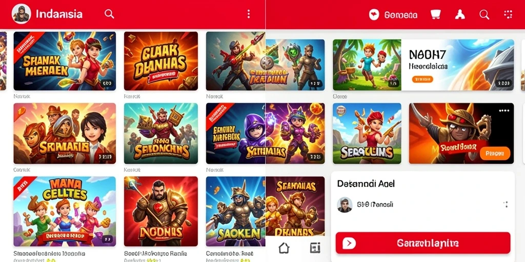 Tampilan antarmuka yang menarik dan user-friendly.