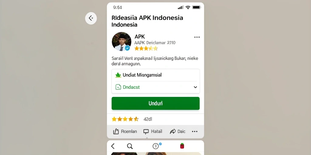 Tampilan antarmuka yang modern dan menarik.