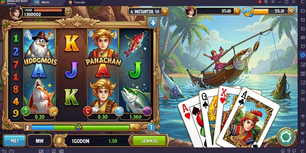 Screenshot menampilkan karakter utama dalam aksi.