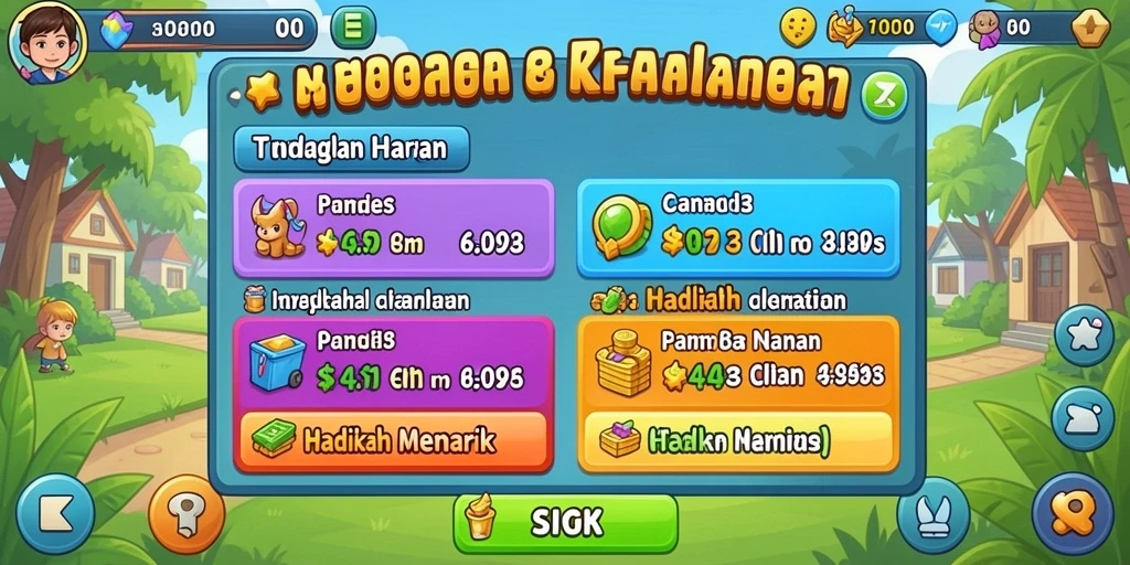 Tampilan antarmuka yang user-friendly.